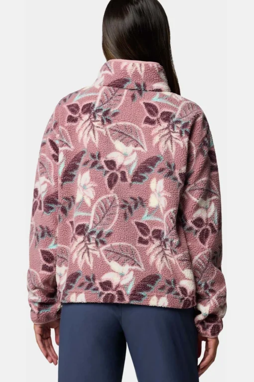 Columbia Fleece Helvetia™ II Printed Cropped Half Snap
