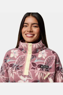 Columbia Fleece Helvetia™ II Printed Cropped Half Snap