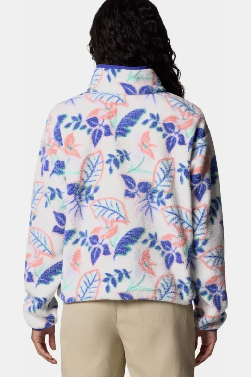 Columbia Fleece Helvetia™ II Printed Cropped Half Snap