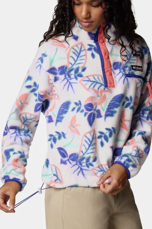 Columbia Fleece Helvetia™ II Printed Cropped Half Snap