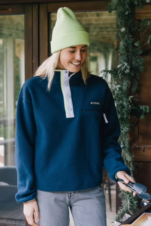 Columbia Fleece Helvetia™ II Cropped Half Snap
