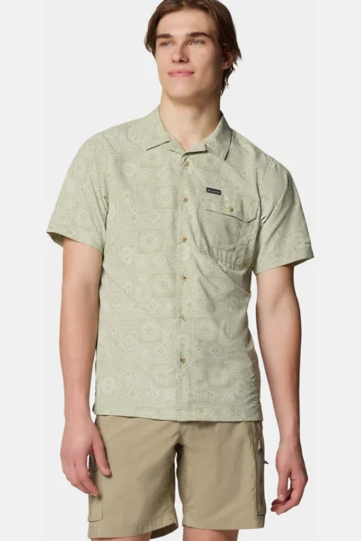 Columbia Hemd Tech Trail™ Utility Printed Woven Ss