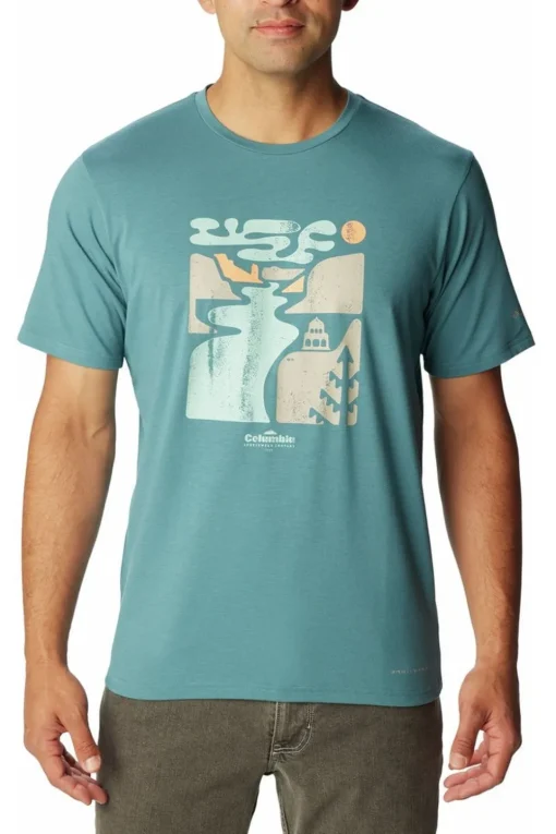Columbia Men'S Sun Trek™ Short Sleeve Graphic Tee
