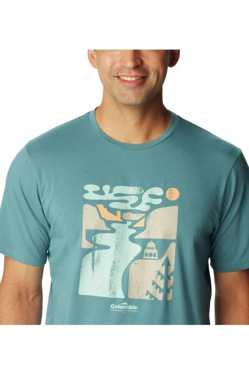 Columbia Men'S Sun Trek™ Short Sleeve Graphic Tee
