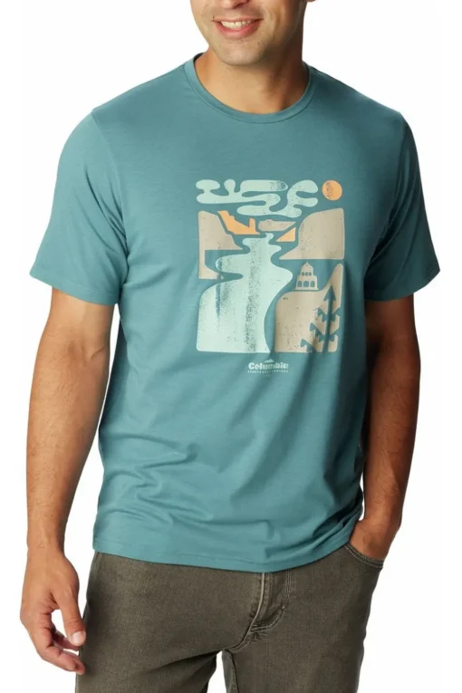 Columbia Men'S Sun Trek™ Short Sleeve Graphic Tee