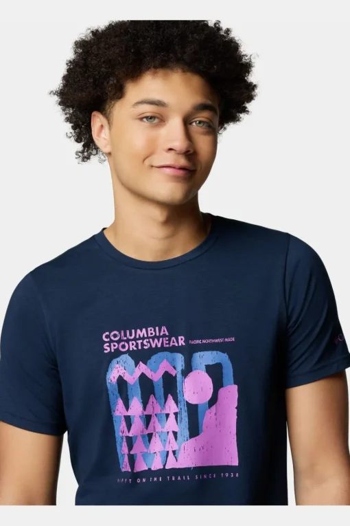 Columbia Men'S Sun Trek™ Short Sleeve Graphic Tee