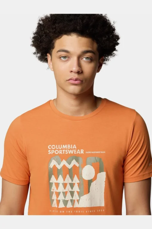 Columbia Men'S Sun Trek™ Short Sleeve Graphic Tee