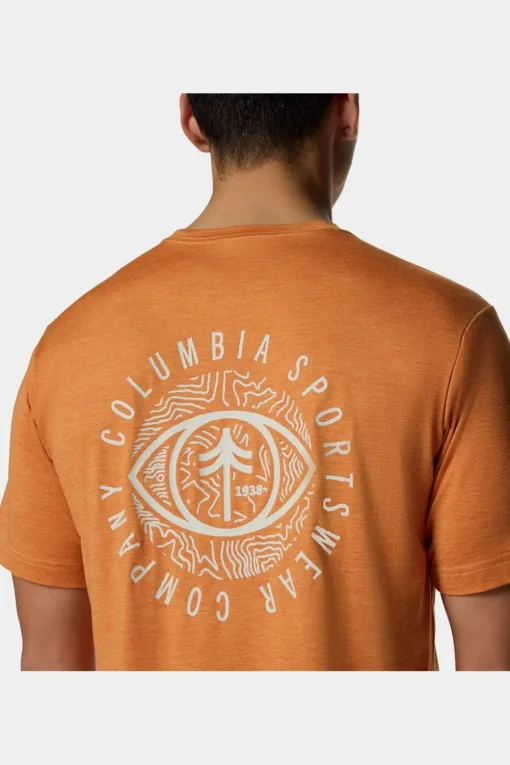 Columbia T-Shirt Kwick Hike™ Back Graphic Ss Tee