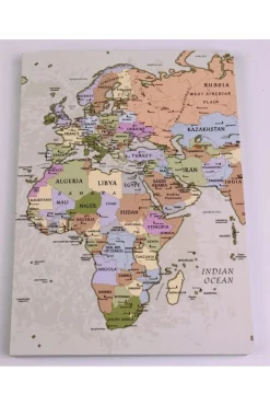 CRAENEN Boek Notitieboekje A6 Wereld Vintage
