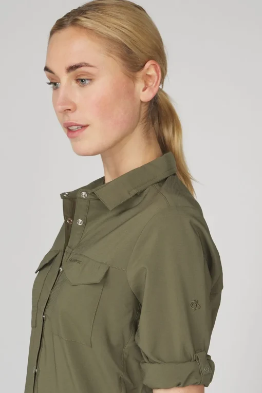 Craghoppers Hemd Nosilife Pro Long Sleeved Shirt V