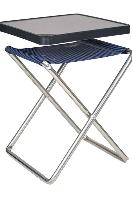 Crespo Campingtafel Cr Oplegblad M/201-G-89 Zwart