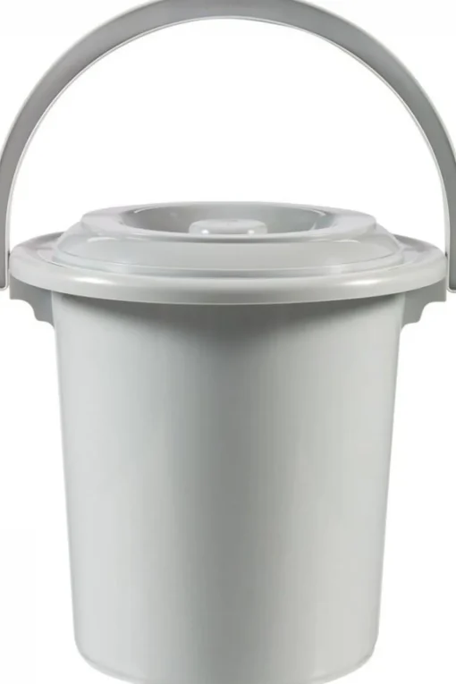 Curver Toilet Acc Toiletemmer Met Deksel 10 Liter
