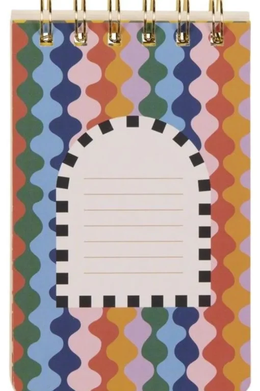 Designwork Ink Agenda A Dopo Flower Twin Wire Notepad