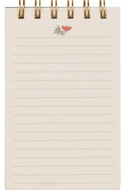 Designwork Ink Agenda A Dopo Flower Twin Wire Notepad