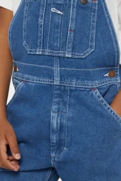 Dickies Broek Denim Bib Overall K Indigo