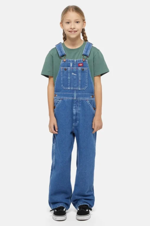 Dickies Broek Denim Bib Overall K Indigo