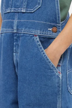 Dickies Broek Denim Bib Overall K Indigo