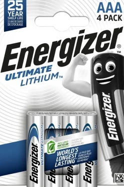 Energizer Batterij Lithium FR03 AAA 4Pcs