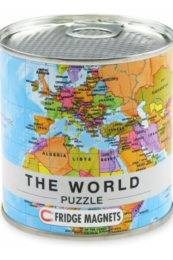 EXTRAGOODS World puzzle Fridge magnets MI 100 pieces 23x33cm
