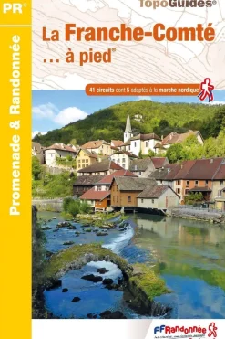 Ffrandonnée Franche-Comté à pied 41 circuits