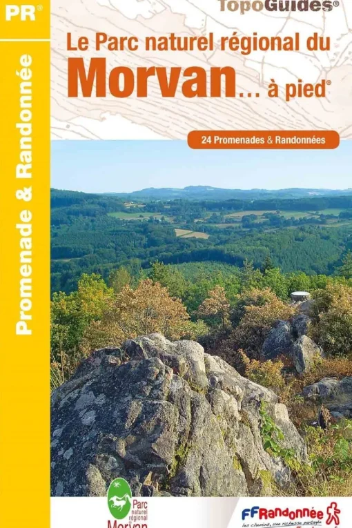 Ffrandonnée Morvan Parc Nat. Rég. à pied 24PR