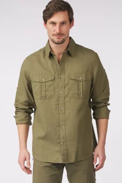 Fjällräven Hemd Övik Travel Shirt Ls M