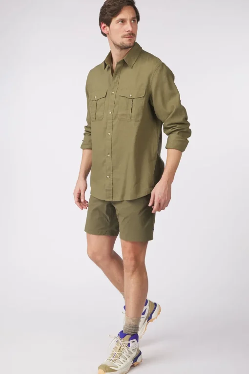 Fjällräven Hemd Övik Travel Shirt Ls M