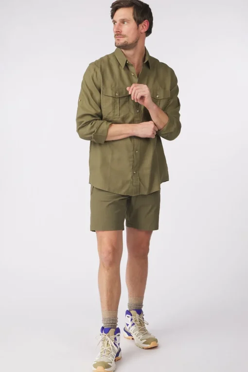 Fjällräven Hemd Övik Travel Shirt Ls M