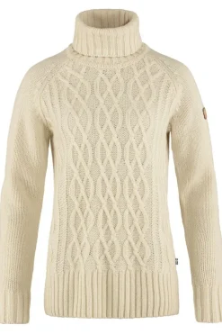 Fjällräven Trui Övik Cable Knit Roller Neck W