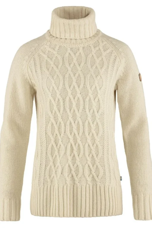 Fjällräven Trui Övik Cable Knit Roller Neck W