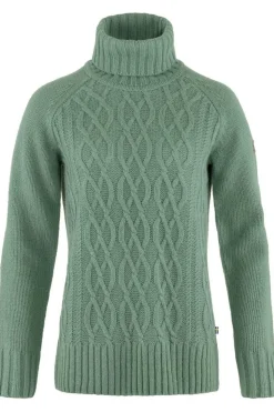 Fjällräven Trui Övik Cable Knit Roller Neck W