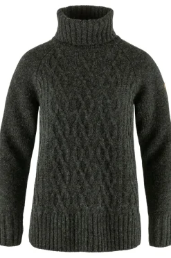 Fjällräven Trui Övik Cable Knit Roller Neck W