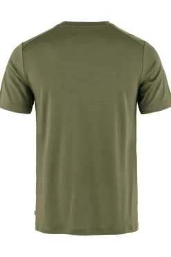 Fjällräven T-Shirt Abisko Wool Logo Ss M
