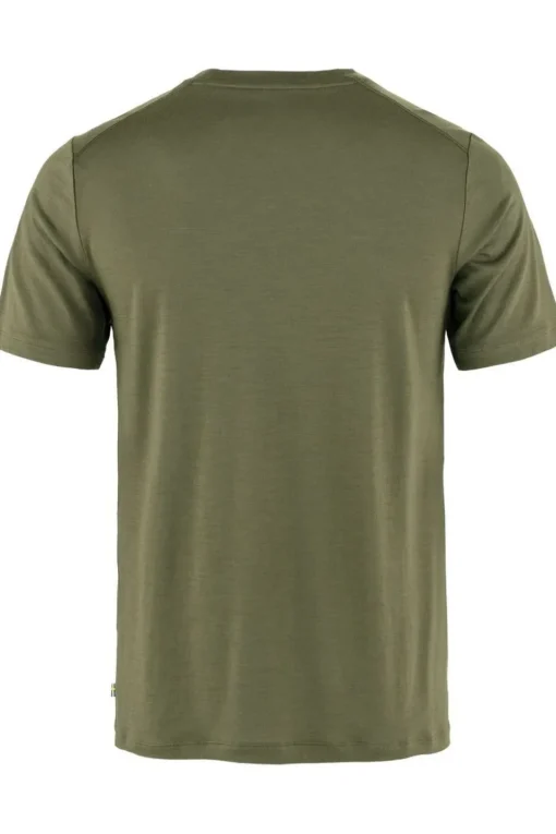 Fjällräven T-Shirt Abisko Wool Logo Ss M