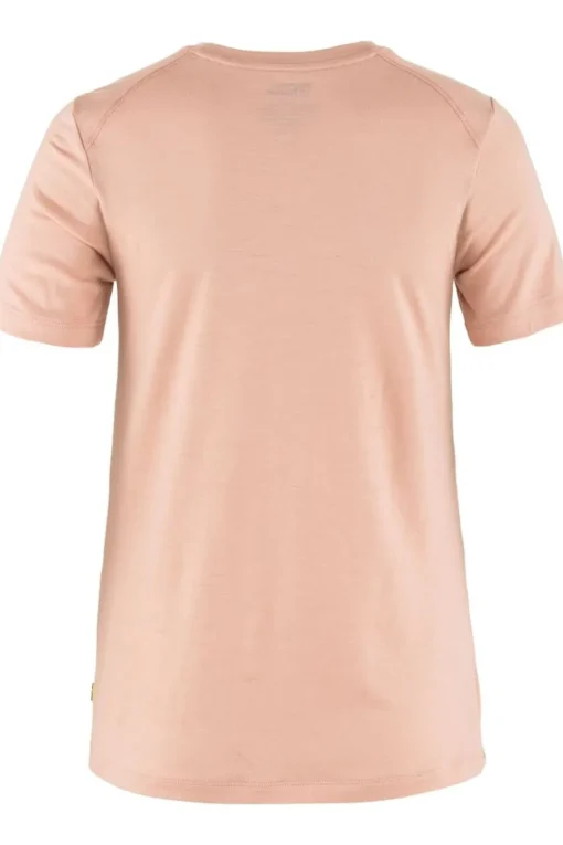 Fjällräven T-Shirt Abisko Wool Fox Ss W