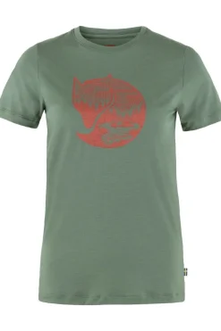 Fjällräven T-Shirt Abisko Wool Fox Ss W
