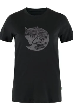 Fjällräven T-Shirt Abisko Wool Fox Ss W