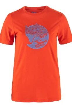 Fjällräven T-Shirt Abisko Wool Fox Ss W
