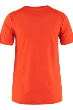 Fjällräven T-Shirt Abisko Wool Fox Ss W
