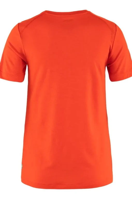 Fjällräven T-Shirt Abisko Wool Fox Ss W