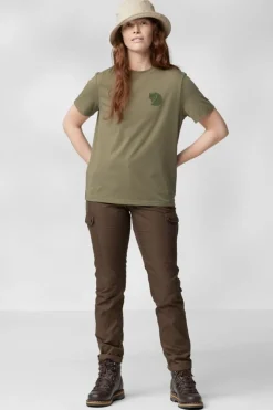 Fjällräven T-Shirt Fox Boxy Logo Tee W