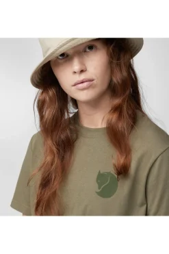 Fjällräven T-Shirt Fox Boxy Logo Tee W