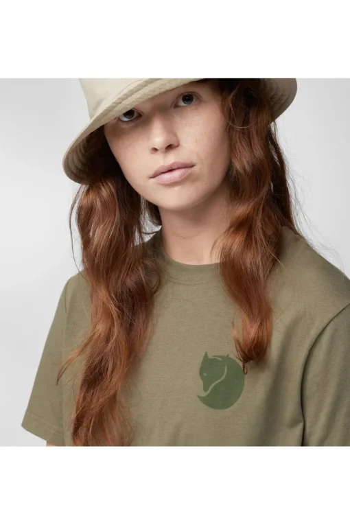 Fjällräven T-Shirt Fox Boxy Logo Tee W