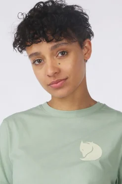 Fjällräven T-Shirt Fox Boxy Logo Tee W