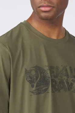 Fjällräven T-Shirt Lush Logo Tee