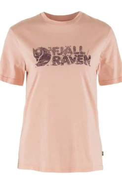 Fjällräven T-Shirt Lush Logo T-Shirt W