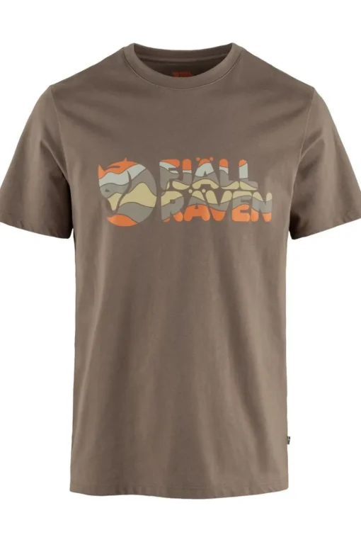 Fjällräven T-Shirt Multicolor Logo T-Shirt M