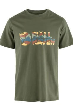 Fjällräven T-Shirt Multicolor Logo T-Shirt M