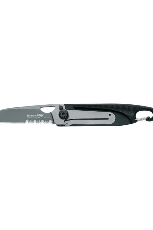 Fox Mes Black Fox Pocketknife Sheepsfoot