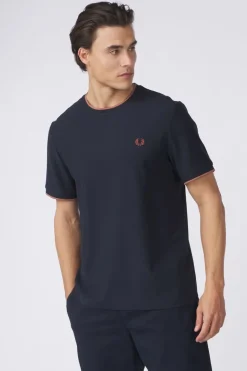Fred Perry T-Shirt Crepe Pique